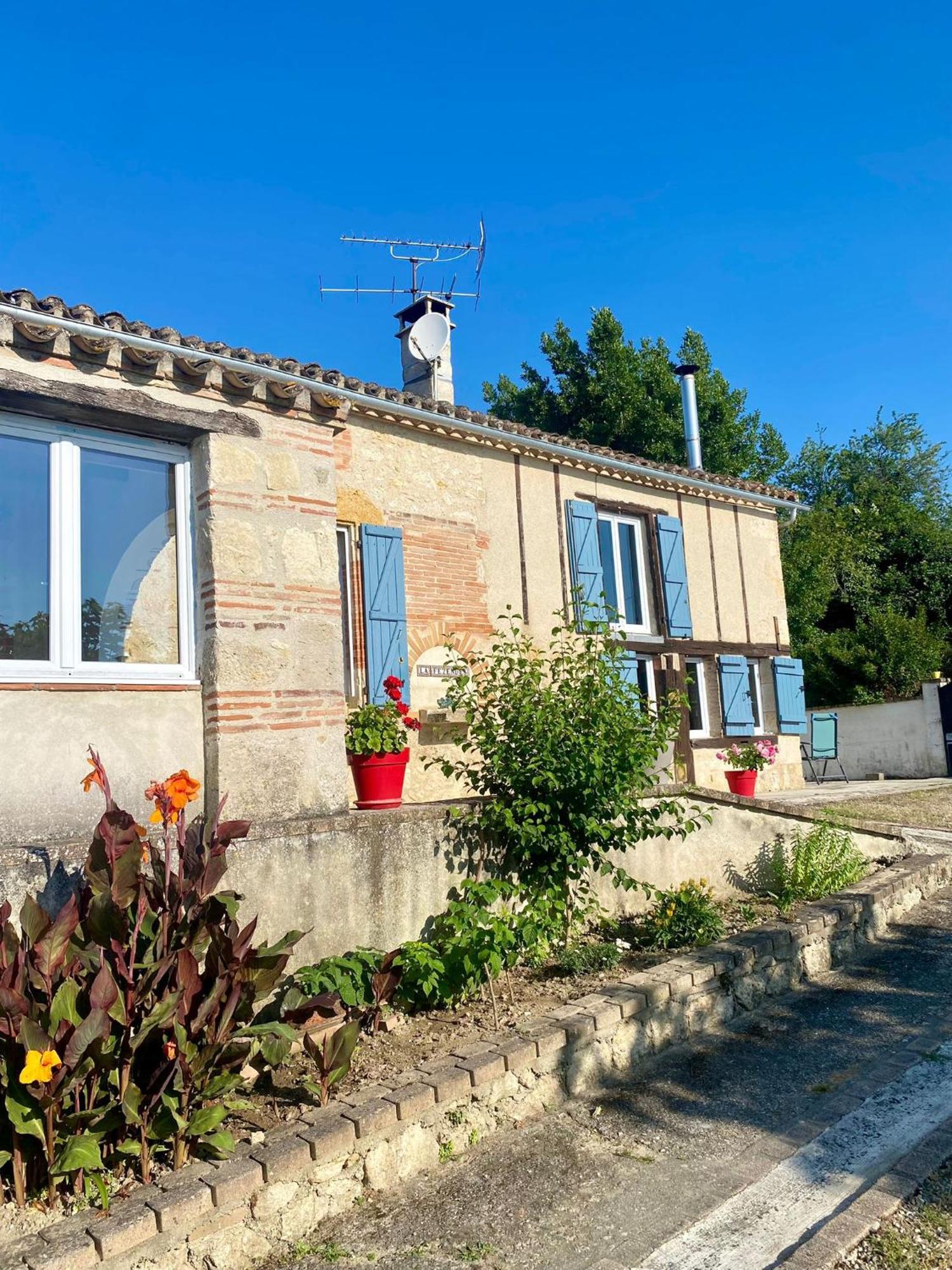 Maison D'Hotes La Fezendes Miradoux Eksteriør bilde
